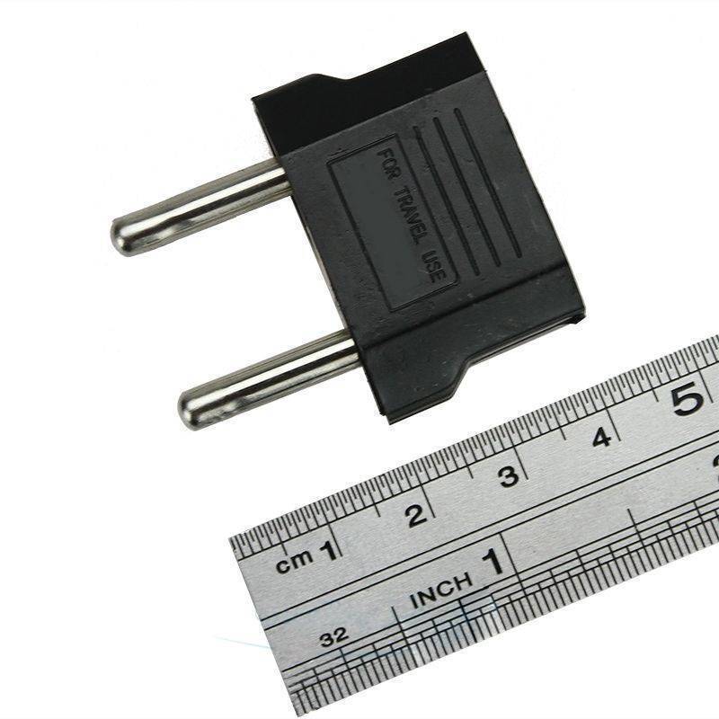 USA To European EuroEU Travel Wall Power Plug Outlet Converter Adapter - Tophatter Daily Deals