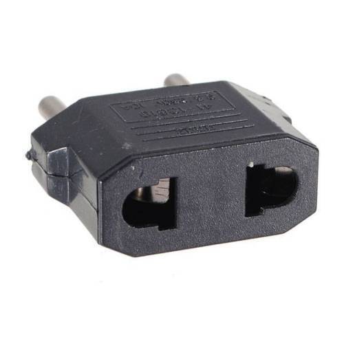 USA To European EuroEU Travel Wall Power Plug Outlet Converter Adapter - Tophatter Daily Deals