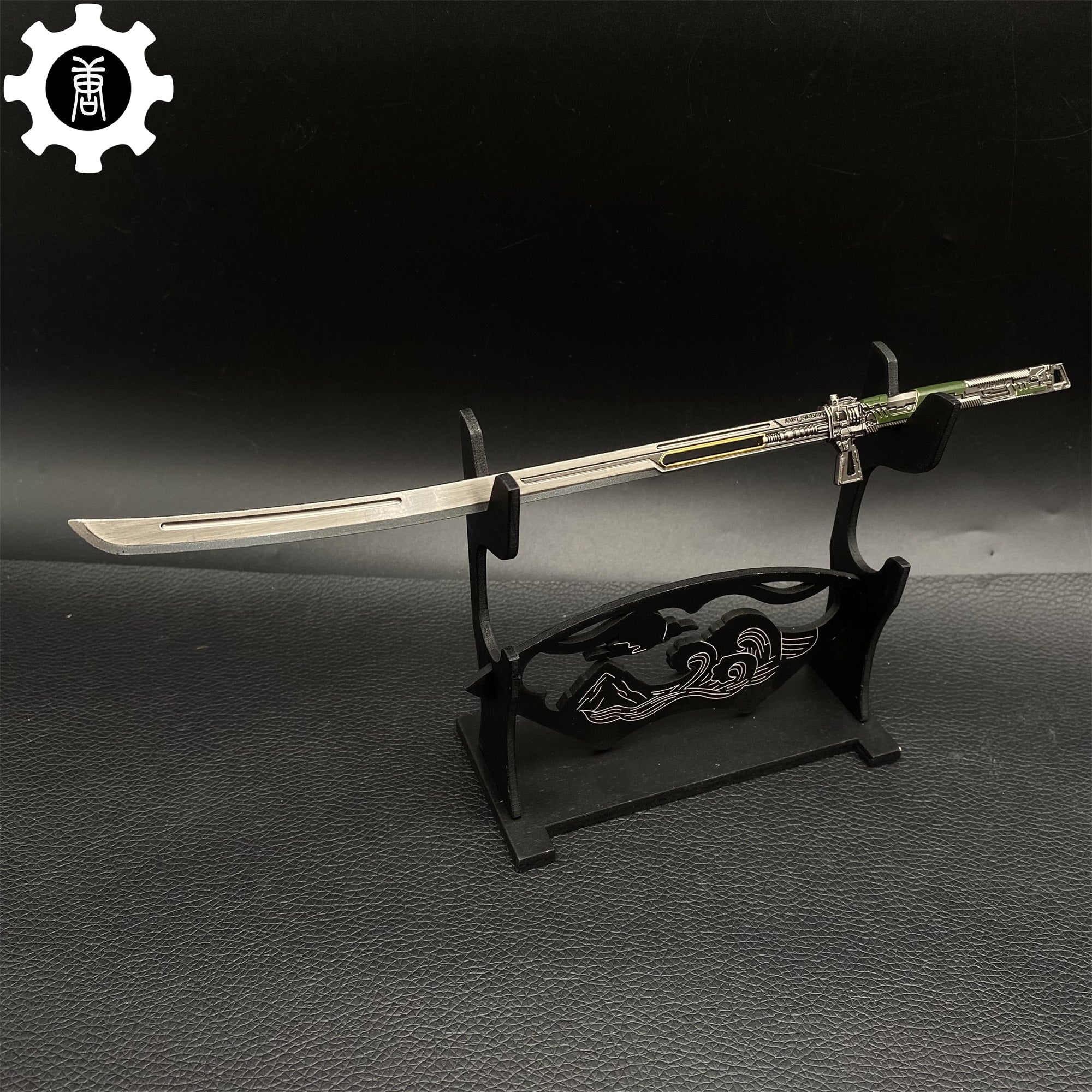 Hot Game TCGR Mini Katanas Metal Replica 8 Options Katana D & Stand - Tophatter Daily Deals