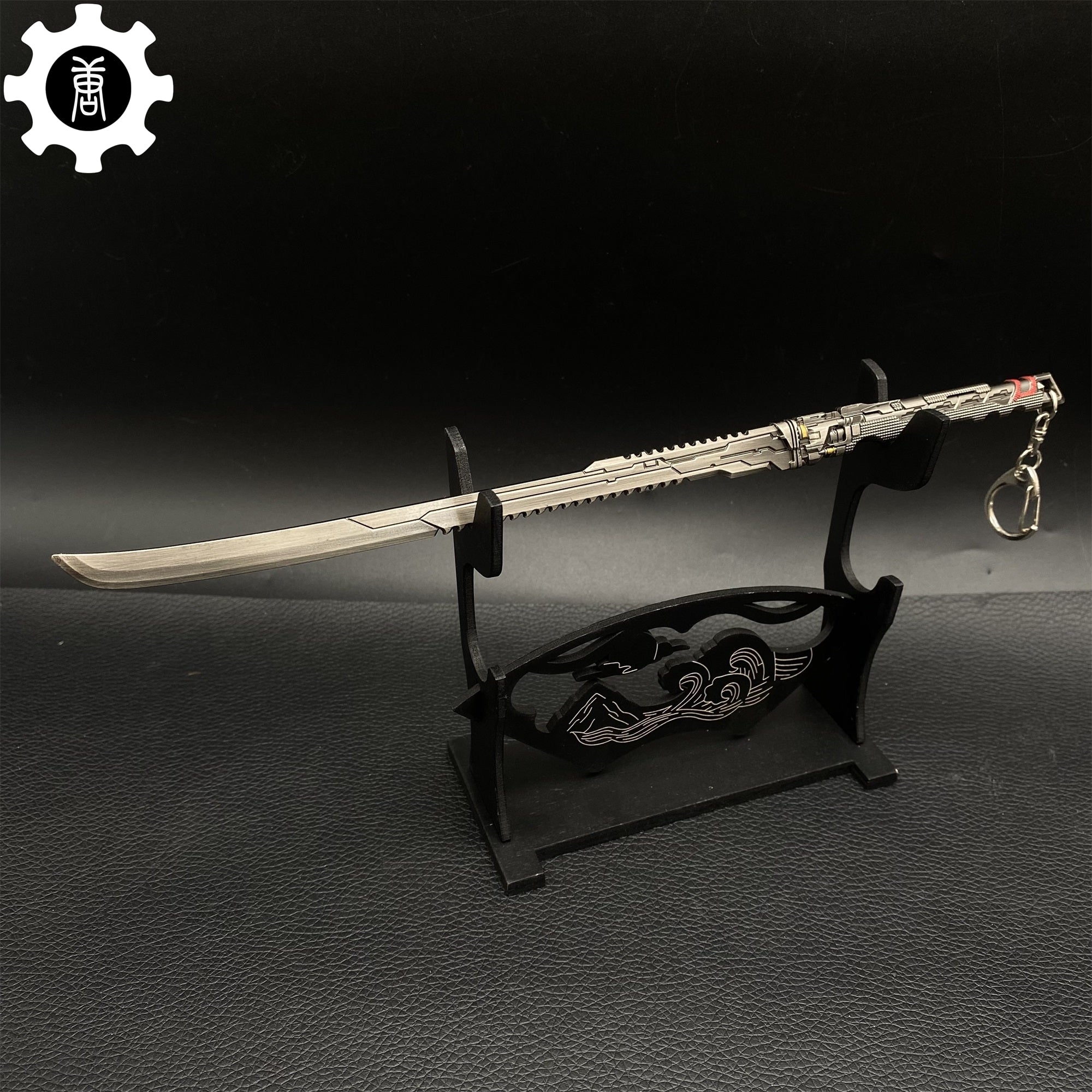 Hot Game TCGR Mini Katanas Metal Replica 8 Options Katana C & Stand - Tophatter Daily Deals
