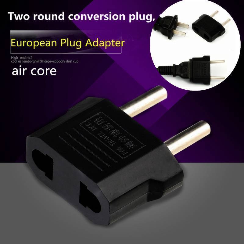 USA To European EuroEU Travel Wall Power Plug Outlet Converter Adapter - Tophatter Daily Deals