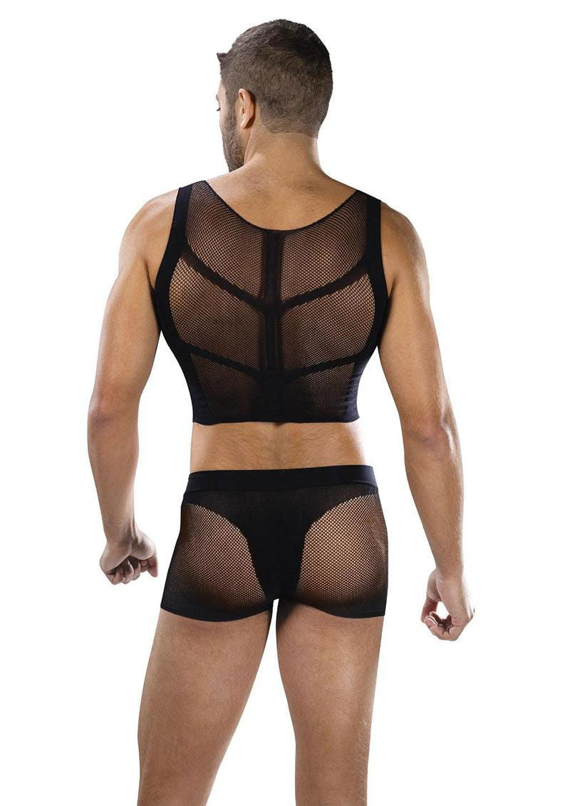 Fishnet Armor 2 Piece Set (Black) – Lightweight Breathable Lingerie Set > Clothes > Lingerie Sets - Tophatter Daily Deals