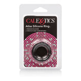 Atlas Black Silicone Cock Ring for Comfort and Stamina > Cock Ring > Single - Tophatter Daily Deals