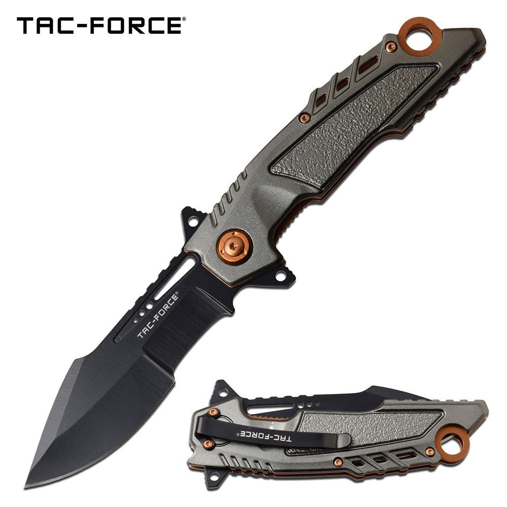 TAC-FORCE SPRING ASSISTED KNIFE - Tophatter Daily Deals