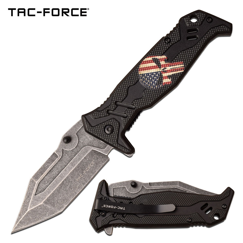 TAC-FORCE SPRING ASSISTED KNIFE - Tophatter Daily Deals