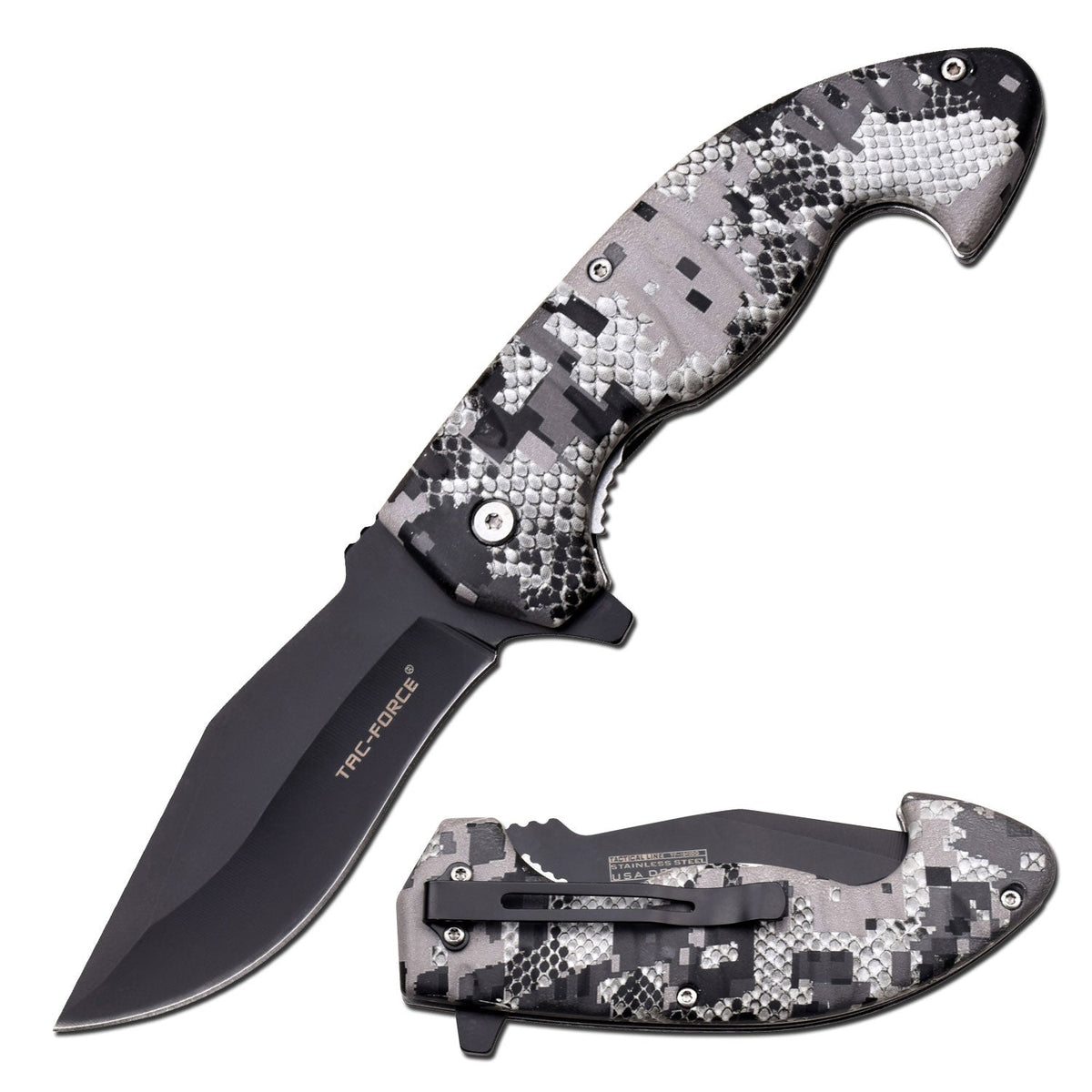 TAC-FORCE SPRING ASSISTED KNIFE - Tophatter Daily Deals