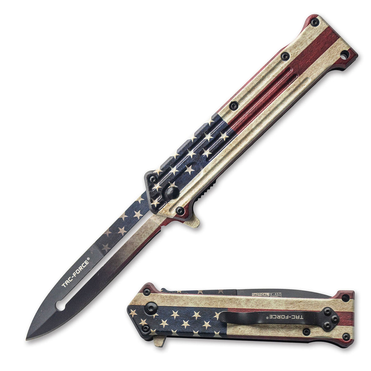 TAC-FORCE SPRING ASSISTED KNIFE - Tophatter Daily Deals