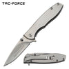 Mirror Finished Aluminum Handle Spring Assist Gentleman's Knife - Tophatter's Army Products & Self Defense Collectible Weapons - Tophatter Daily Deals