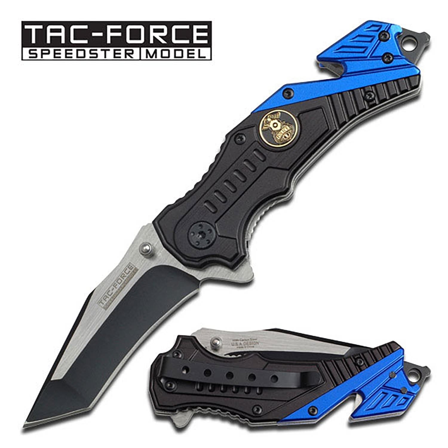 Spring Assist - 'Legal Auto Knife' - Tactical POLICE Rescue - Tophatter's Guns'N'Weapons Store - FREE SHIPPING Collectible Weapons - Tophatter Daily Deals