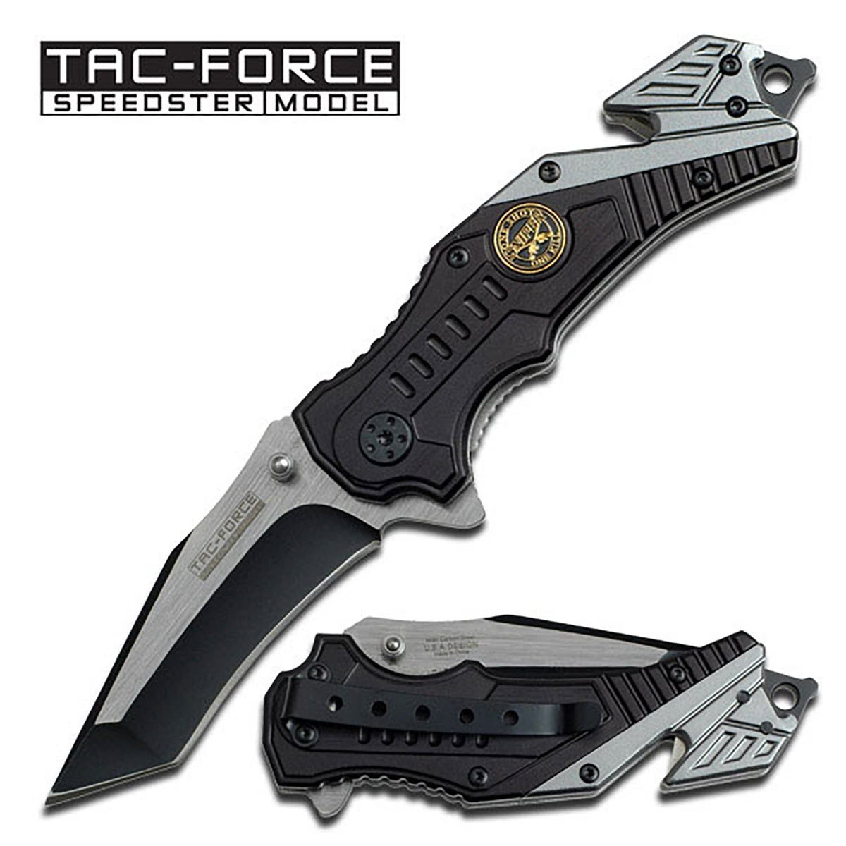 Spring Assist - 'Legal Auto Knife' - Military Sniper Rescue - Tophatter's Inc. Weapons Store Online Collectible Weapons - Tophatter Daily Deals