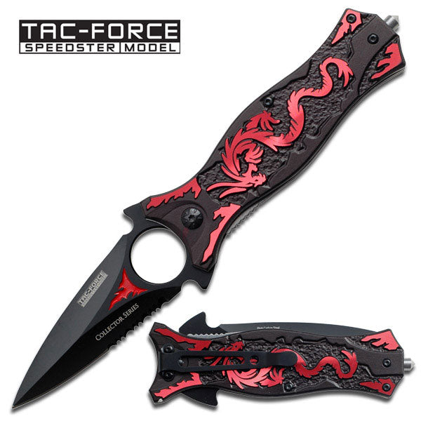 TAC-FORCE SPRING ASSISTED KNIFE - Tophatter Daily Deals