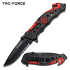 7.75" Fire Fighter Spring Assisted Folding Pocket Knife - Tophatter's Army Products & Self Defense Collectible Weapons - Tophatter Daily Deals