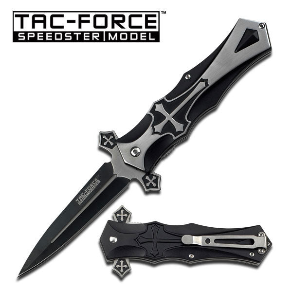 TAC-FORCE SPRING ASSISTED KNIFE - Tophatter Daily Deals