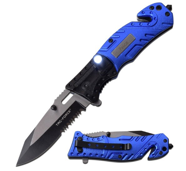 TAC-FORCE SPRING ASSISTED KNIFE - Tophatter Daily Deals