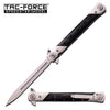 Tac Force Spring Assisted Knife 7 Inches Closed with Black Wood Handle - TOPHATTER'S ARMORY DEALS Collectible Weapons - Tophatter Daily Deals