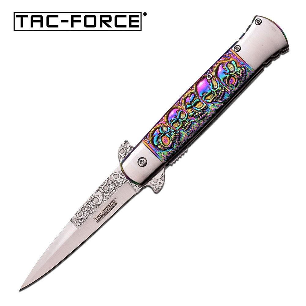 TAC-FORCE SPRING ASSISTED KNIFE - Tophatter Daily Deals