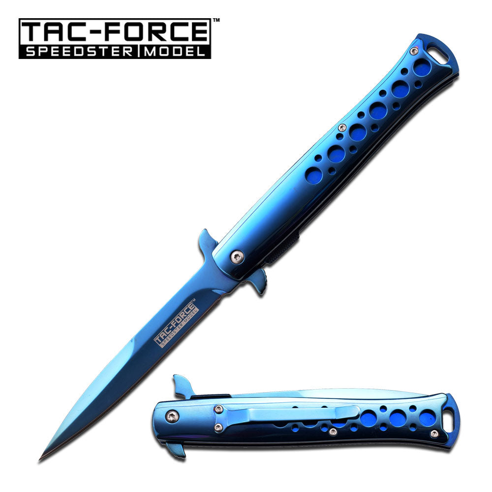 TAC-FORCE SPRING ASSISTED KNIFE 5" CLOSED - Tophatter Daily Deals