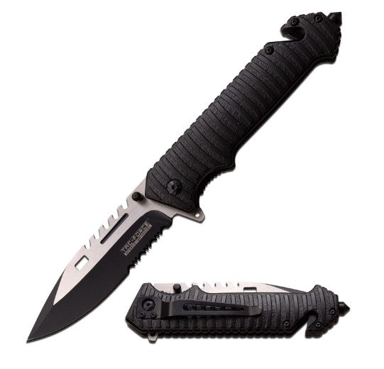 TAC FORCE SPRING ASSISTED KNIFE 5" CLOSED - Tophatter Daily Deals