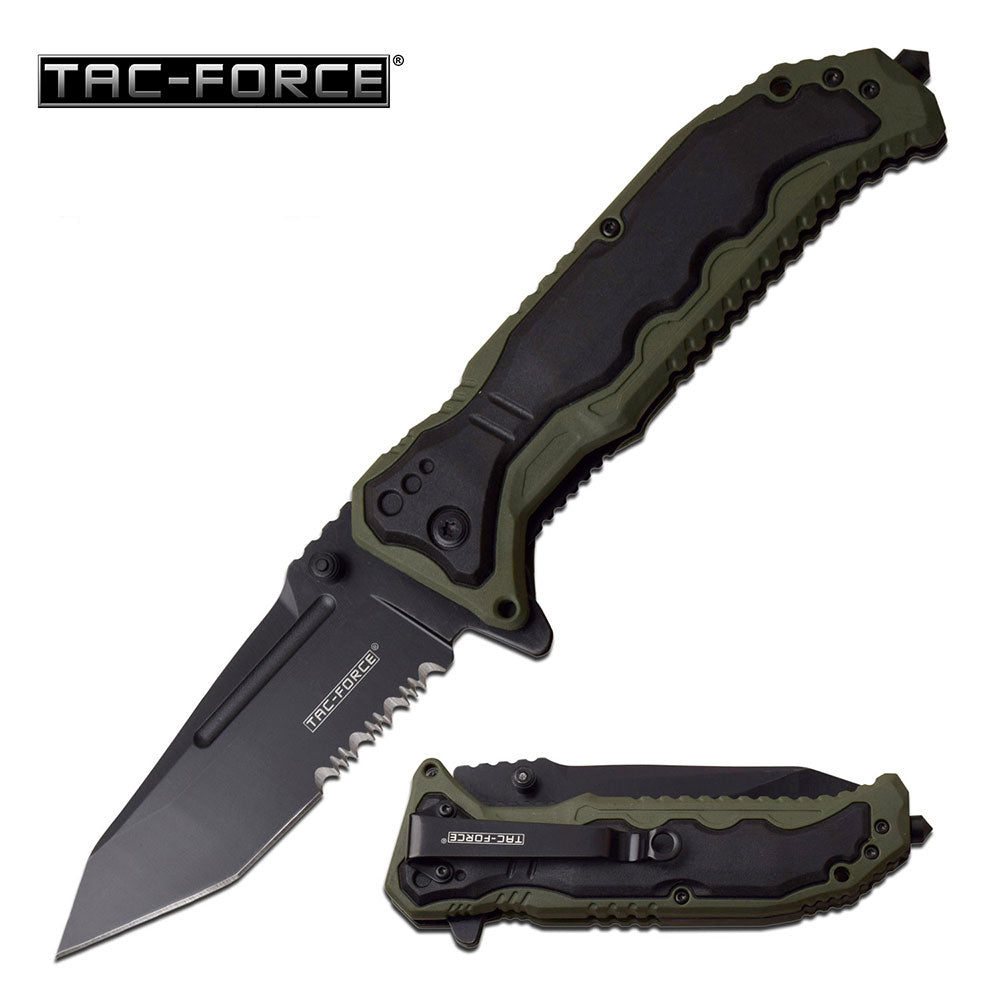 TAC FORCE SPRING ASSISTED KNIFE 5" CLOSED - Tophatter Daily Deals