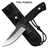 Tactical Combat Knife Fixed Blade Full Tang Black G10 Handle With Sheath - TOPHATTER'S ARMORY DEALS Collectible Weapons - Tophatter Daily Deals