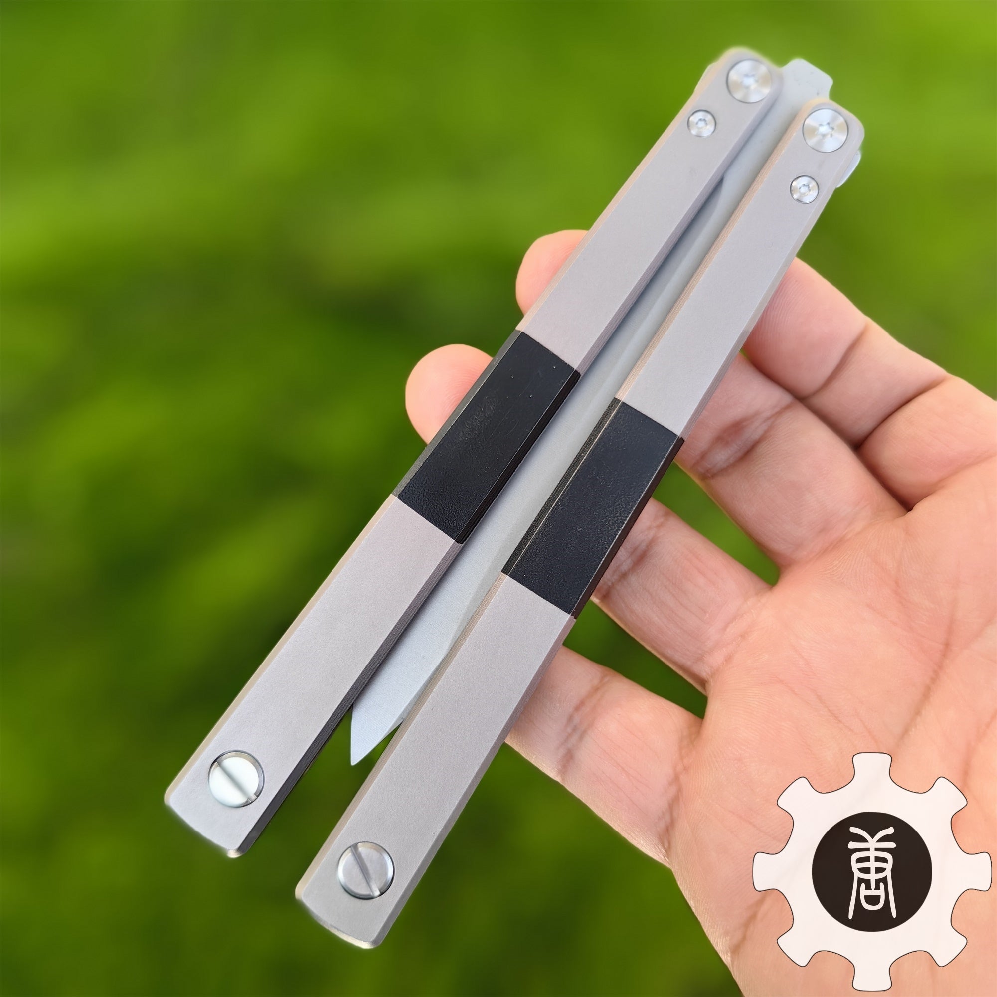 High-End TF2 Spy Knife Balisong Trainer-Blunt Blade - Tophatter Daily Deals