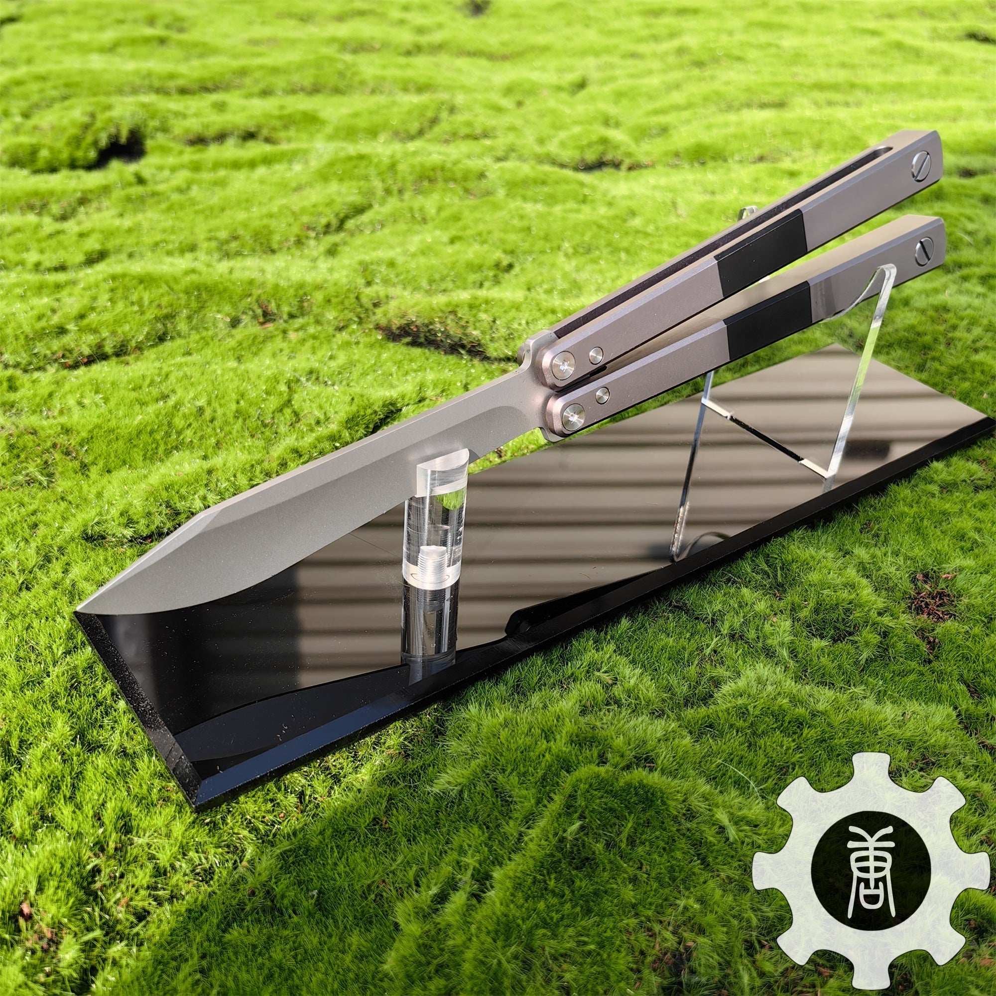 High-End TF2 Spy Knife Balisong Trainer-Blunt Blade - Tophatter Daily Deals