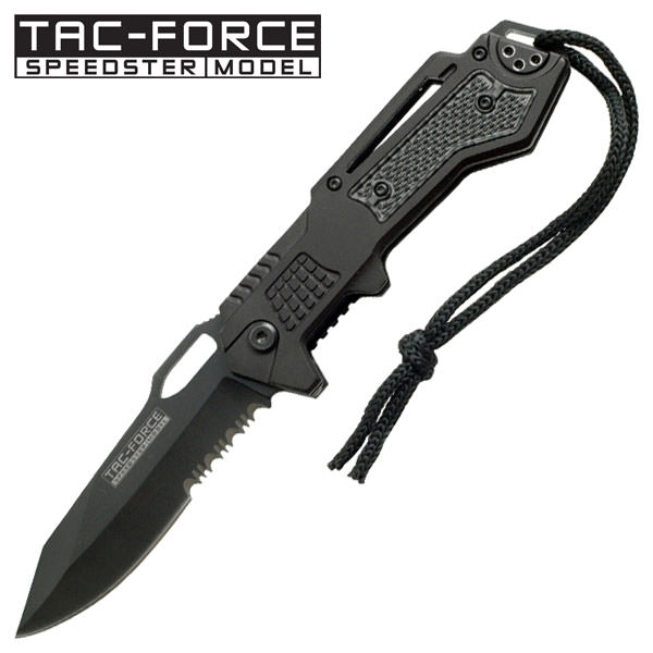 Tac-Force Interceptor Assisted Opening Tactical Folding Knife - TOPHATTER'S ARMORY DEALS Collectible Weapons - Tophatter Daily Deals