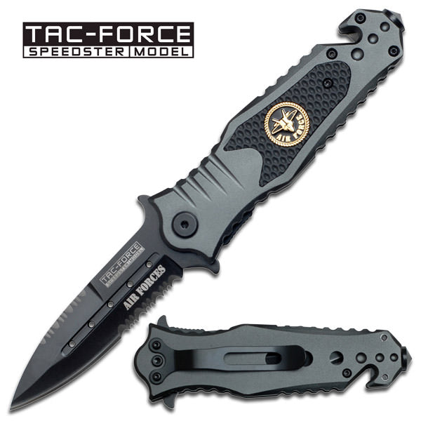 Spring Assist - 'Legal Auto Knife' - Tactical Spike Air Force Collectible Weapons - Tophatter Daily Deals