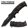 All Black Combat Spring Assisted Folding Pocket Knife Collectible Weapons - Tophatter Daily Deals