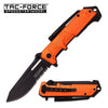 4.75 Inch EMT Tactical Rescue Spring Assist Pocket Knife With LED Light - TOPHATTER'S ARMORY DEALS Collectible Weapons - Tophatter Daily Deals