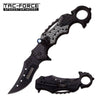 Gray Black EMT Rescue LED Light Spring Assisted Folding Knife Collectible Weapons - Tophatter Daily Deals