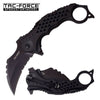 Tac-Force 3" Black Serrated Blade Karambit Tactical Spring Assist Knife - Tophatter's Army Products & Self Defense Collectible Weapons - Tophatter Daily Deals