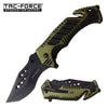 Tac Force Two Tone Tactical Spring Assisted Pocket Knife - Tophatter's Army Products & Self Defense Collectible Weapons - Tophatter Daily Deals