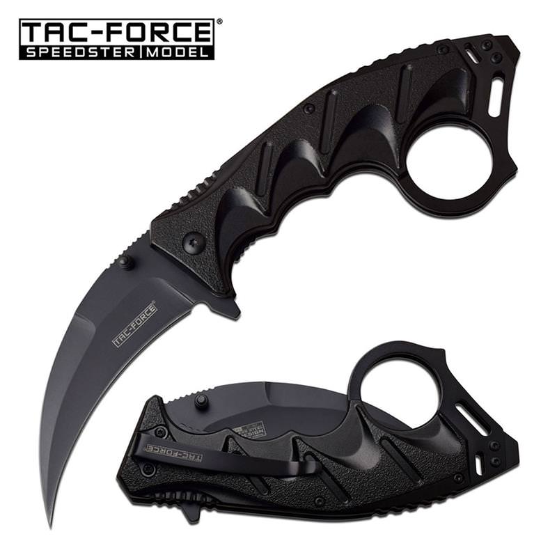 Tactical Karambit Spring Assisted Folding Pocket Knife With Tool - Tophatter's Guns'N'Weapons Store Collectible Weapons - Tophatter Daily Deals
