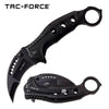 Rescue Karambit Thumb Ring Assisted Opening Folding Pocket Knife Black Collectible Weapons - Tophatter Daily Deals