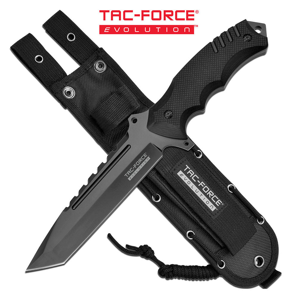 TAC FORCE EVOLUTION FIXED BLADE KNIFE - Tophatter Daily Deals