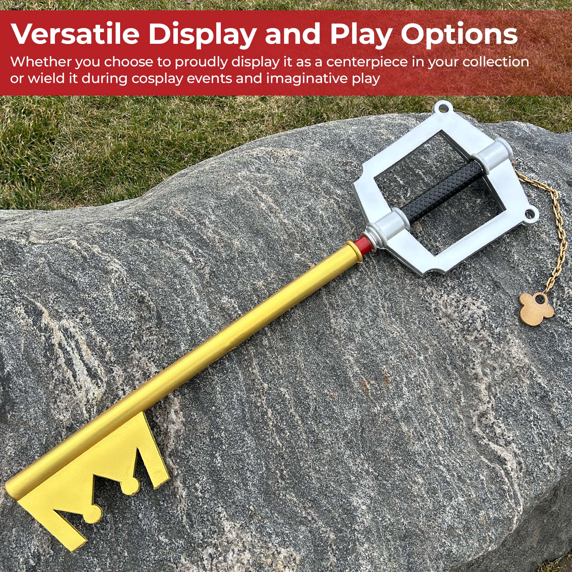 The Legendary Foam Key Blade Majestic Replica from Kingdom of Hearts Foam Products - Tophatter Daily Deals