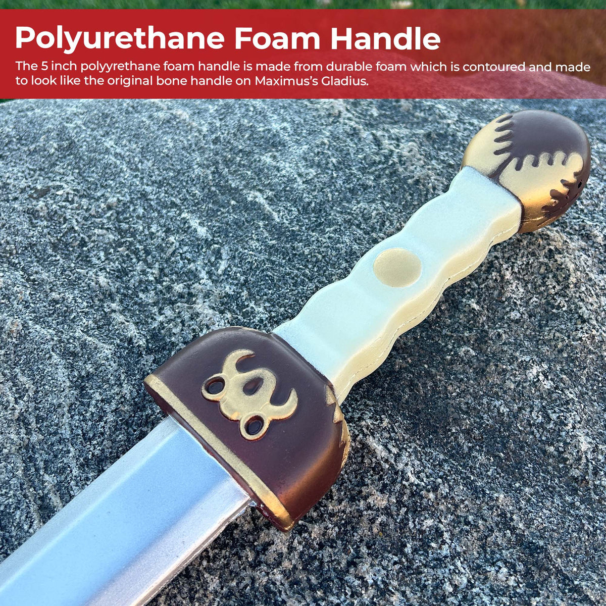 The Spaniard LARP Foam Roman Gladius Sword swords - Tophatter Daily Deals
