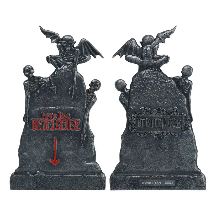 Beetlejuice Limited Edition Gravestone Ingot