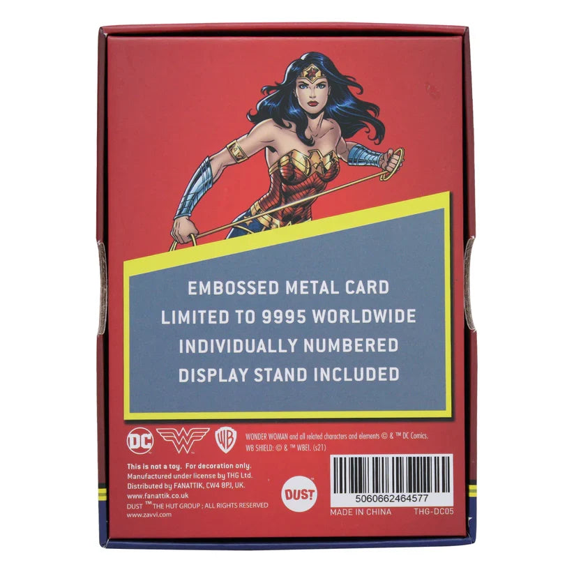 DC Comics - Limited Edition Wonderwoman Ingot Collectible Ingot - Tophatter Daily Deals