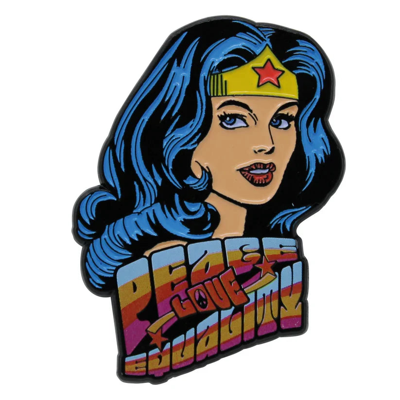 DC Comics Wonderwoman Limited Edition Pin Badge Pin Badge - Tophatter Daily Deals