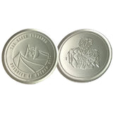 DC Batman - Set of 4 Embossed Metal Coasters