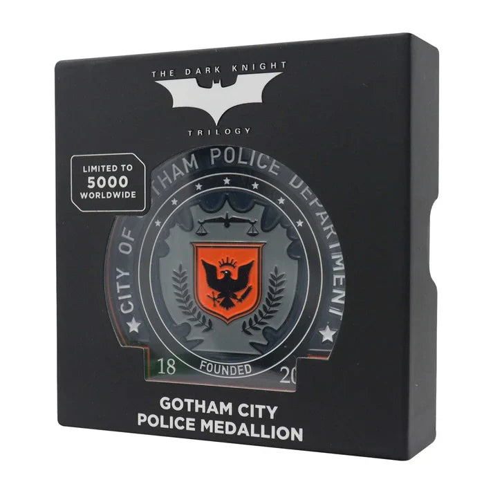 DC The Dark Knight Limited Edition Gotham City Police Badge Medallion Cosplay Prop - Tophatter Daily Deals