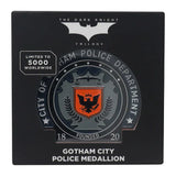 DC The Dark Knight Limited Edition Gotham City Police Badge Medallion Cosplay Prop - Tophatter Daily Deals