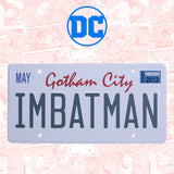 DC Comics Batman Number Plate Tin Sign