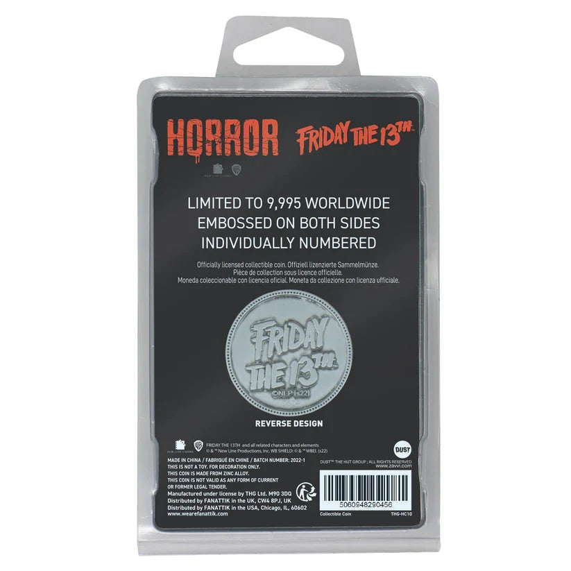 Friday the 13th Limited Edition Collectible Coin Collectible Coin - Tophatter Daily Deals