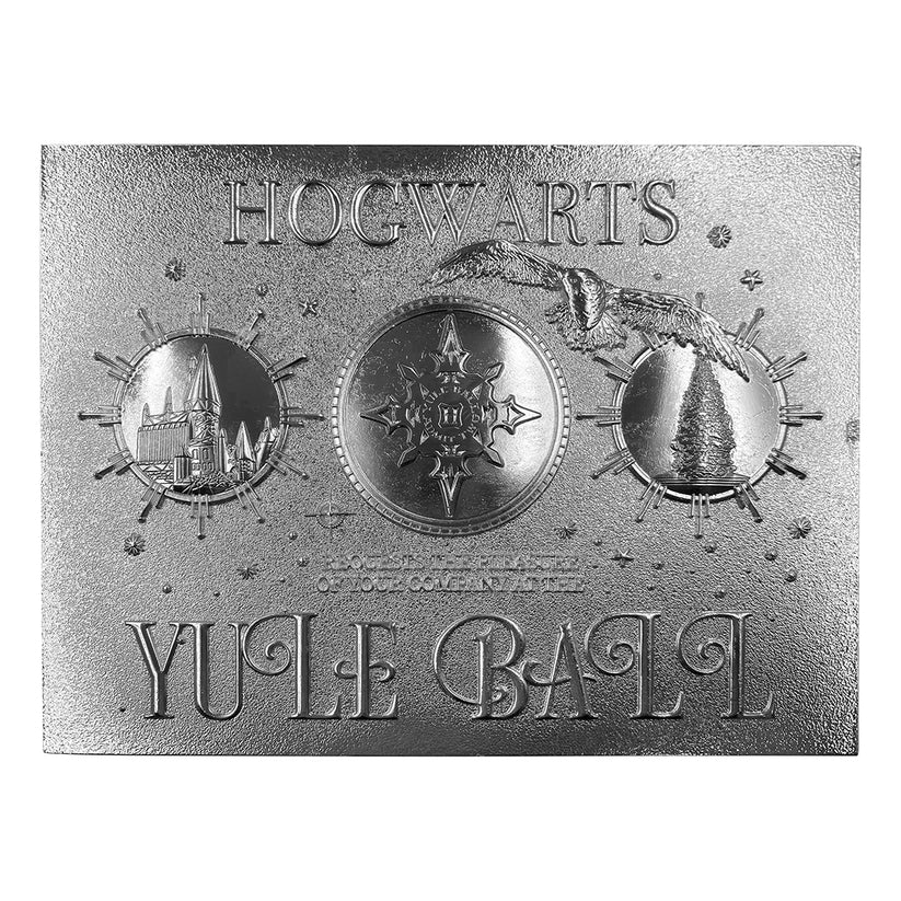 Harry Potter - Limited Edition .999 Silver Plated Replica Yule Ball Ticket Collectible Replica - Tophatter Daily Deals