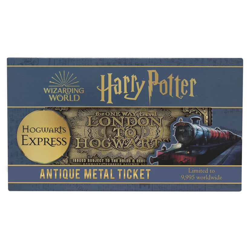Harry Potter - Limited Edition Replica Hogwarts Express Train Ticket Collectible Replica - Tophatter Daily Deals