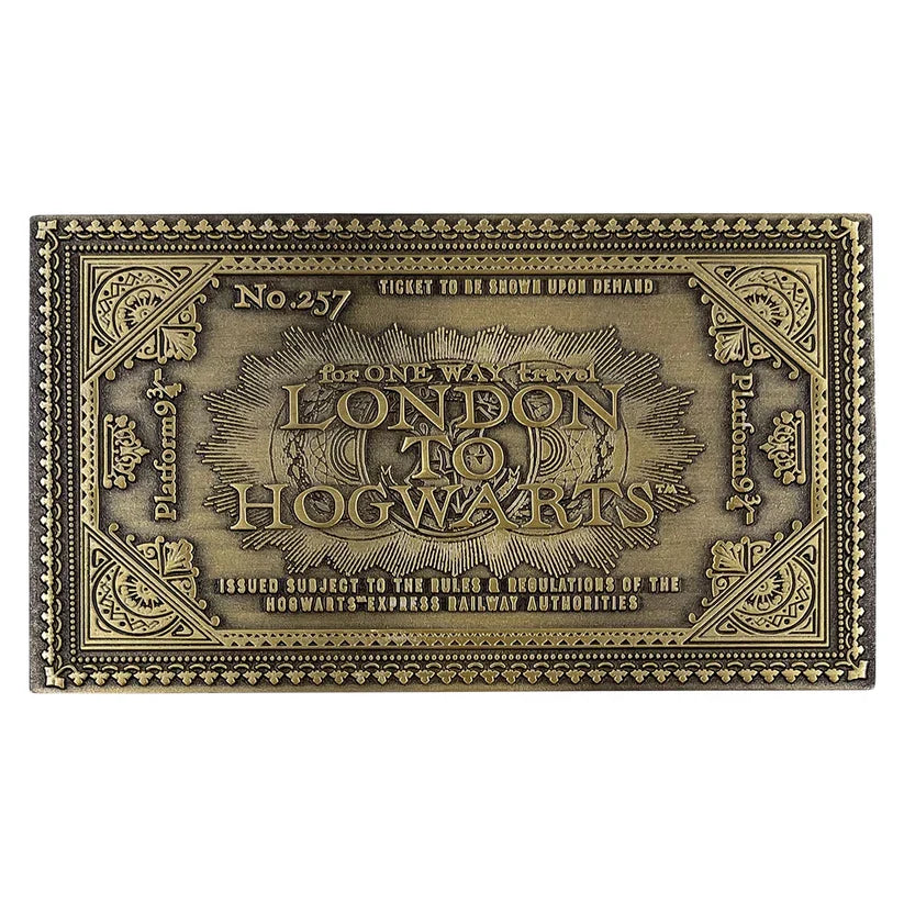 Harry Potter - Limited Edition Replica Hogwarts Express Train Ticket Collectible Replica - Tophatter Daily Deals