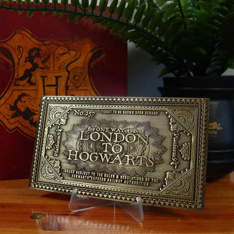 Harry Potter - Limited Edition Replica Hogwarts Express Train Ticket Collectible Replica - Tophatter Daily Deals
